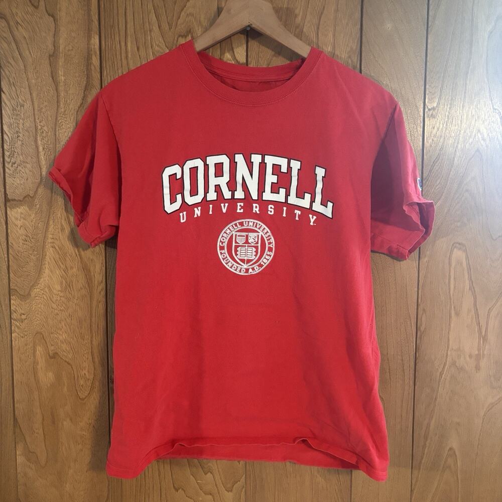 Vintage Cornell University Big Red Graphic T-shirt Size Medium Retro